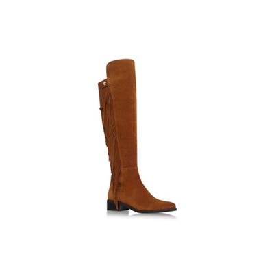 Vince Camuto Brown 'Sentina' flat knee boots